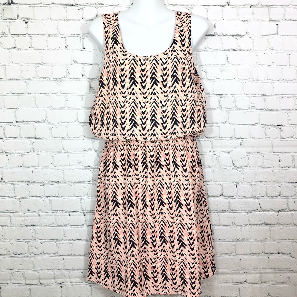 Pixley for Stitch Fix Marie Abstract Chevron dress